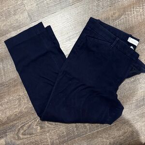 Gap Women Navy Slim Cropped Pants
